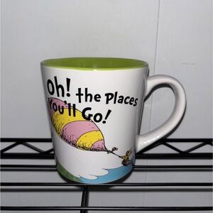 Dr. Seuss Mug - White, Yellow, Pink, Green